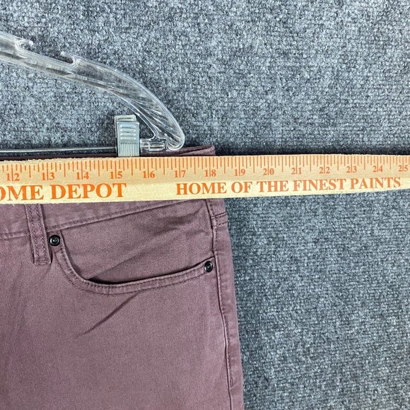 LE 31 Simons Pants Men's 36x32 Purple Cotton 5 Pockets Adults - Picture 5 of 10